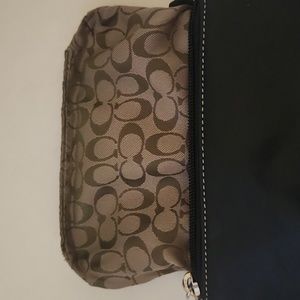 Coach Wristlet 6" Black